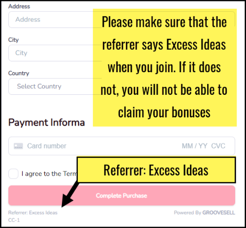 Image Of Order Form Saying Referrer Is Excess Ideas